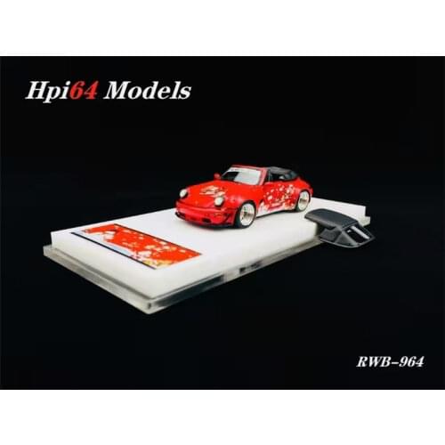 HPI64 1:64 RWB 964 Roadster Christmas Special edition Resin Model Car