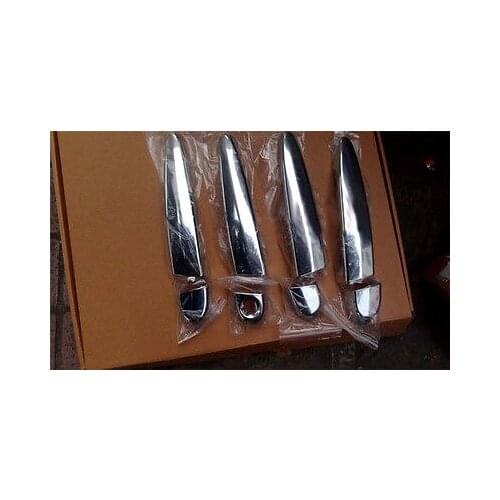 Left hand drive Chrome Side Door Handle Cover Trim for BMW X6 e71 2009-2014