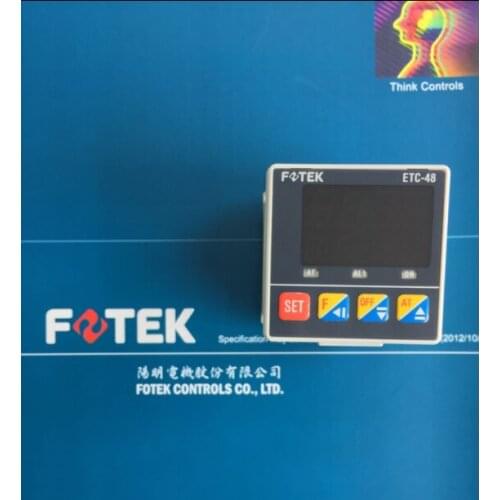 New Original ETC-48R ETC-48L ETC-48V FOTEK Temperature Controller