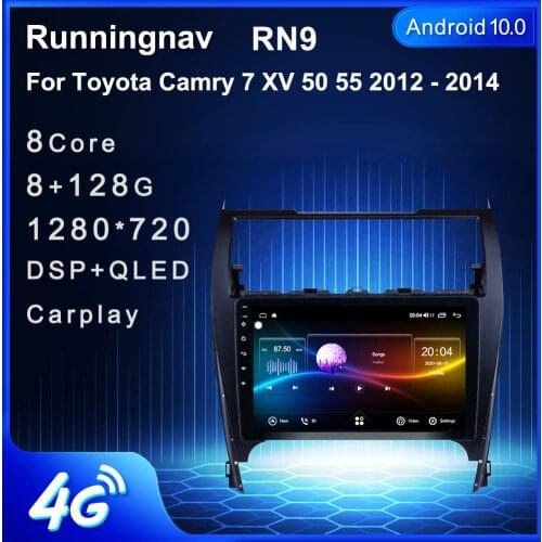 Runningnav For Toyota Camry 7 XV 50 55 2012 - 2014 US EDITION Android Car Radio Multimedia Video Player Navigation GPS
