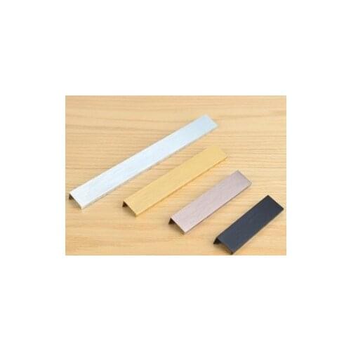 Gold Aluminum alloy Hidden Handle Tatami Handles Rotating Platform Invisible Handle for Kitchen Cabinet Drawer