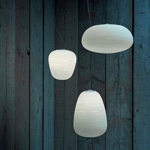 Modern Pendant Light White glass shade ball Pendant Lights single head pendant lamps children room dining Study lighting PA0343