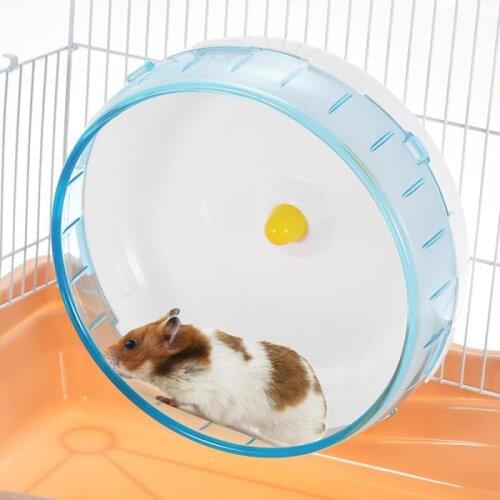 Small Pets Guinea Pig Hamster Wheel Running Sports Round Wheel Hamster Cage Accessories Gerbil Exercise Wheel For Animal Pet Toy