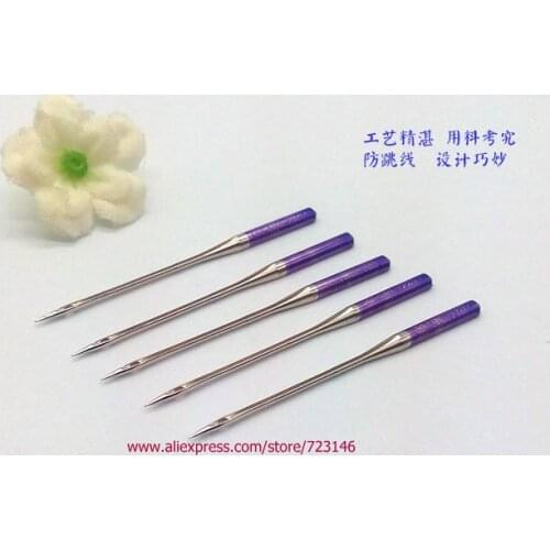 1PCS Janome-Sewing-Machine-Blue-Tip-Needle-Size-11-Purplefor Brother, Singer, Janome New Home, Elina, Pacesetter, Elnita, Pfaff