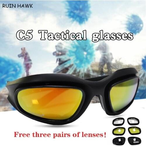 2021RU Outdoor Ski goggles Road Cycling Glasses Tactical glasses Fashion Mountaineering Fishing Anti-ultraviolet Sunglasses