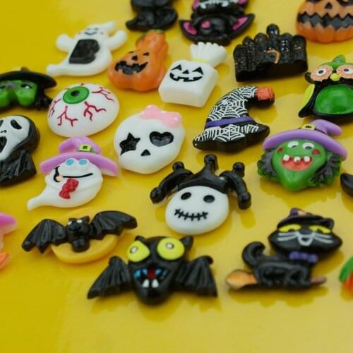 25 pcs/sets Creative Halloween diy Souvenir magnetic sticker fridge magnets strong neodymium whiteboard refrigerator magnet