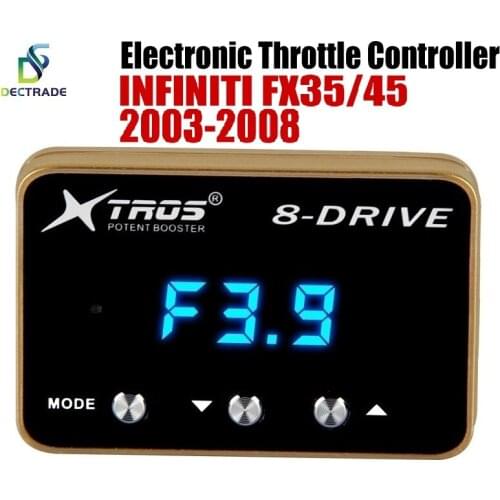 DECTRADE Car Electronic Throttle Controller Racing Accelerator Potent Booster For Infiniti FX35 FX45 2003-2008 Tuning Parts