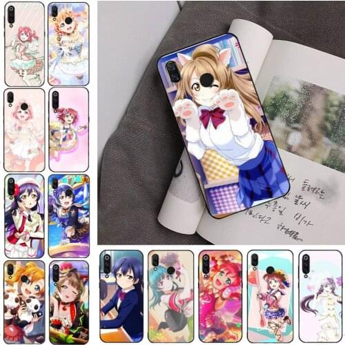 FHNBLJ Love live school idol Phone Case For Redmi note 8Pro 8T 9 Redmi note 6pro 7 7A 6 6A 8 5plus note 9 pro case