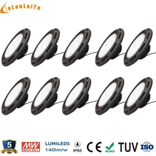 GLITE 10pcs/lot 140LM/W 80w 100w 150w 200w hot sale high bay warehouse light high power led lamp factory wholesale