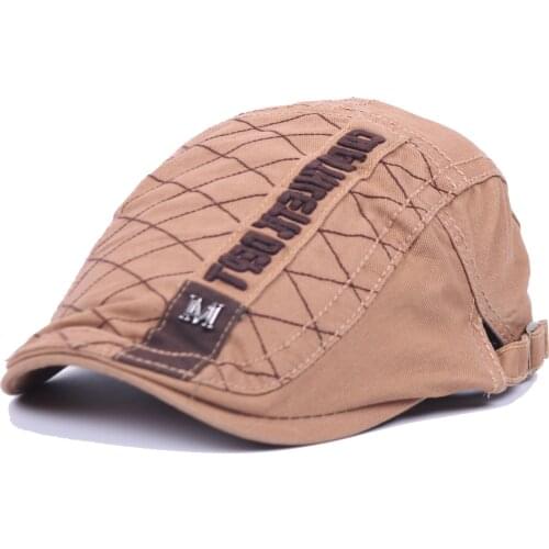 High Quality 6Colors Retro Adult Mens Retro Casual Lvy Hat Summer Winter Newsboy Driving Cabbie Flat Berets Gorras