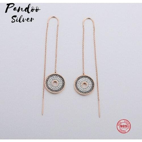 Fashion Charm Sterling Silver Original 1:1 Copy, Fashion Ring Shape Warm And Charming Earrings Womens Luxury Jewelry Gifts