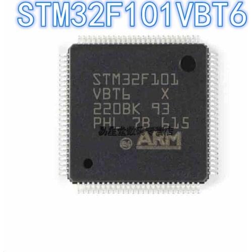1PCS 100% new original authentic STM32F101VBT6 QFP-100 32F101VBT6 QFP100 32-bit microcontroller chip