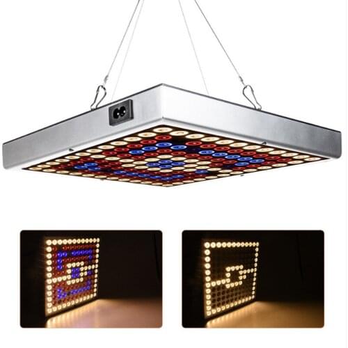 144LED Full Spectrum Panel Plant Growth Lamp 45W Full Light Sun Dimmer Switch For Hydroponics Greenhouse Development