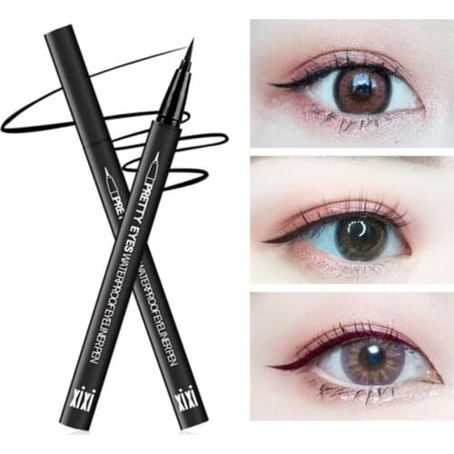 Eyeliner Is Waterproof Not Easy To Smudge Not Easy To Remove Makeup Long-lasting And Quick-drying Eyeliner New 2021 TSLM1