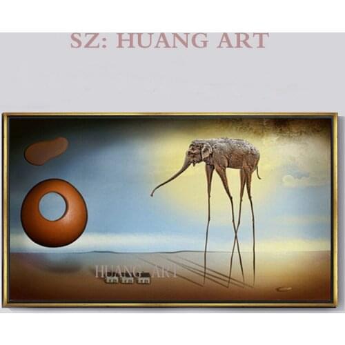 Nordic Decoration Spain Artist Inspired - Salvador Dali Art Canvas oil Painting Poster Surreal Abstract Picture For Living Room