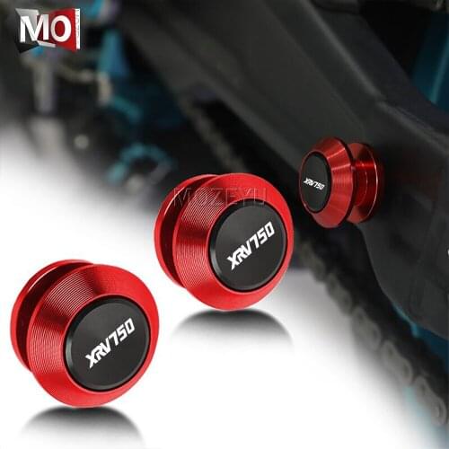 Motorcycle Swingarm Sliders Spools Swingarm Stand Screws Protector For Honda XRV750 XRV 750 Africa Twin 1997 1998 1999 2001 2002