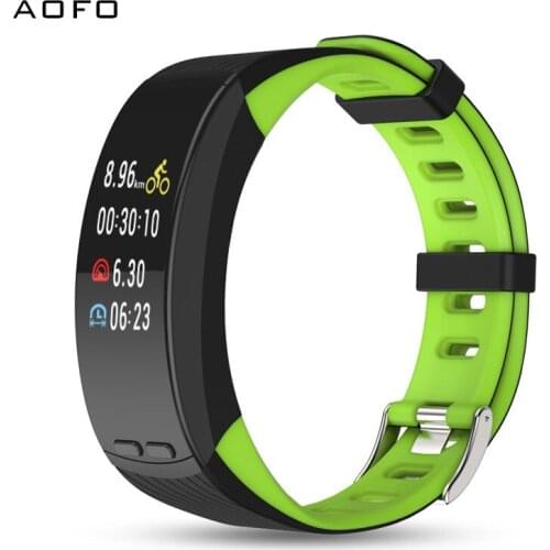 AOFO Smartband GPS Fitness Tracker Smart Wristband Bracelet Heart Rate Monitor Smart Band Watch Phone Activity Tracker