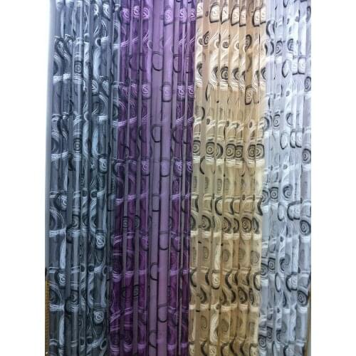 CS 60 Free shipping USA Pastoral embroidered sheet fabroc sheer Curtain fabric 3 colors optional 140XCustomized Tab style