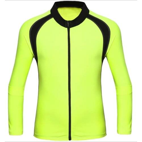 Spring Autumn Bicycle Wear Pocket Reflective Anti-sweat Quick Dry Cycling Equipment Full Sleeve Polyester Cycling Jersey