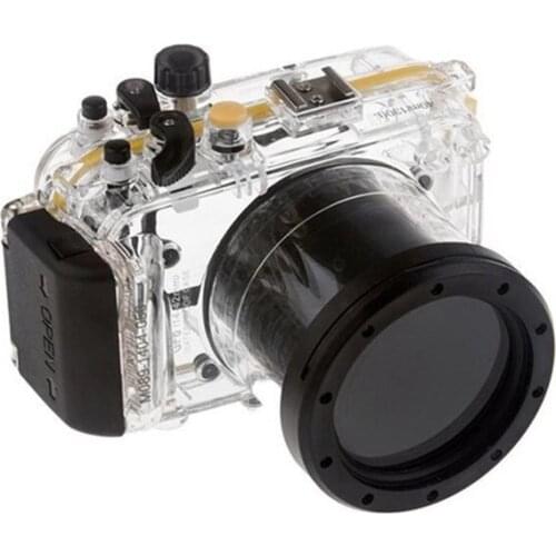 40 meters 130ft Underwater Waterproof Housing Diving Camera Case Bag for Panasonic GF6 14-42mm lens