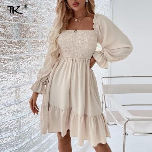 Print Floral Mesh Long Sleeves Womens Dress O-neck High Waist Dresses Female Embroidery 2021 Summer Fashion Lady Vestidos