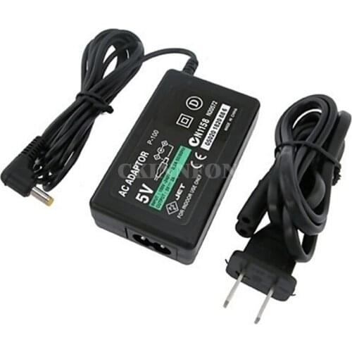 100Pcs/Lot AC Adapter Power Wall Home Charger for PSP 1000 2000 3000 US Plug/EU Plug