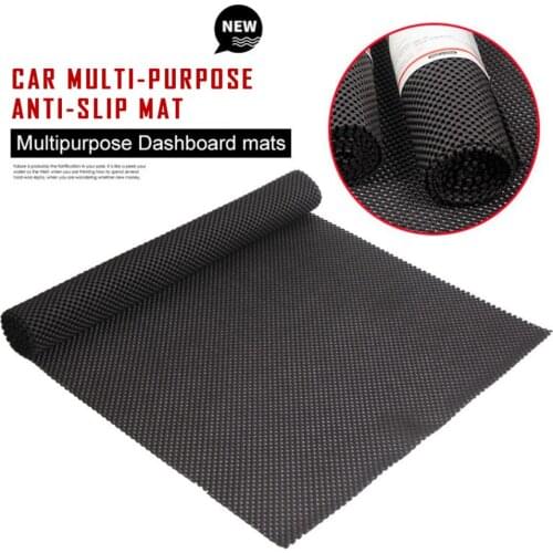 150*50cm Multipurpose DIY Non-Slip Mat Black Anti-wear Anti Slip Mat Roll Cushioning Pad For Home Office Cars Caravans Use