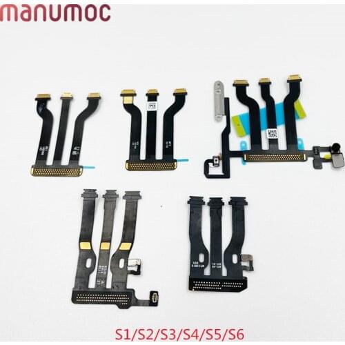 10Pcs LCD Display Touch Screen Motherboard Connector Flex Cable For Apple Watch S1 S2 S3 S4 S5 S6 Repair