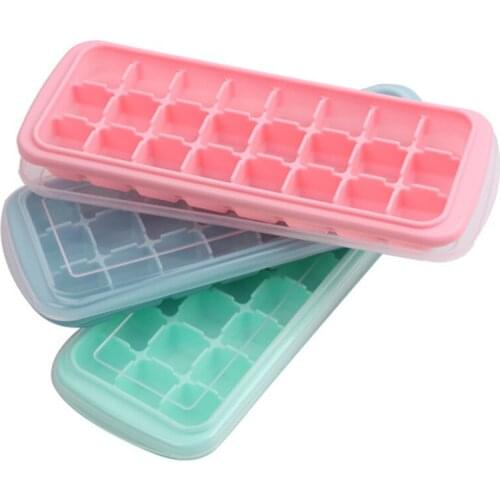 24 grids Food Grade Silicone Diy Ice Lattice Mold Fruit Milk Shake Ice Mold