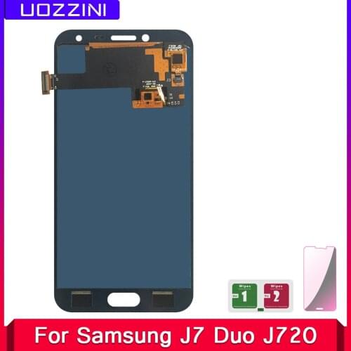 2 Pcs Lcds 5.5'' For Samsung Galaxy J7 Duo J720 LCD J720F SM-J720F LCD Display with Touch Screen Digitizer Assembly