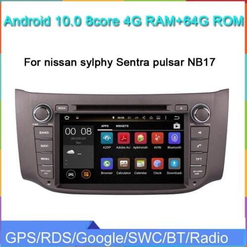 8core android10 car dvd multimedia player for Nissan sylphy Sentra B17 2012-2016 car radio stereo gps navi Carplay headunit