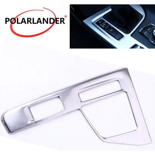 Car Accessories Interior Decorative ABS Gear Shift Panel Box Cover Left Hand Drive LHD For BMW X1 F48 2016 2017