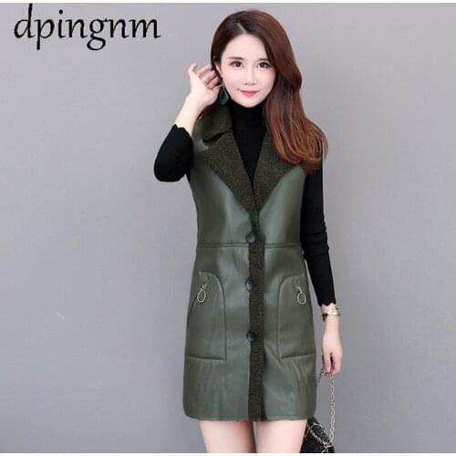 Женские кожаные жилеты Dpingnm China At AliExpress