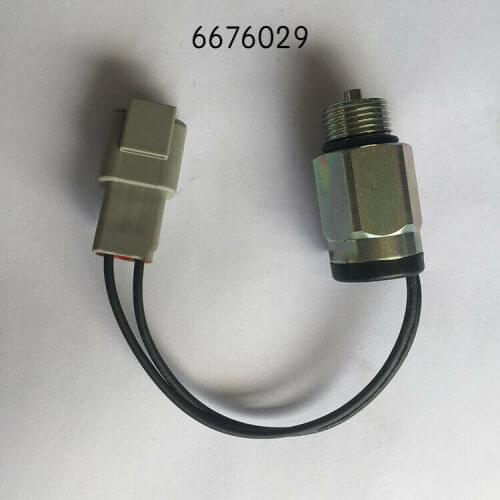 Fuel Shut Off Solenoid 6676029 Fit For Bobcat 751 753 763 773 863 963 S100 S130