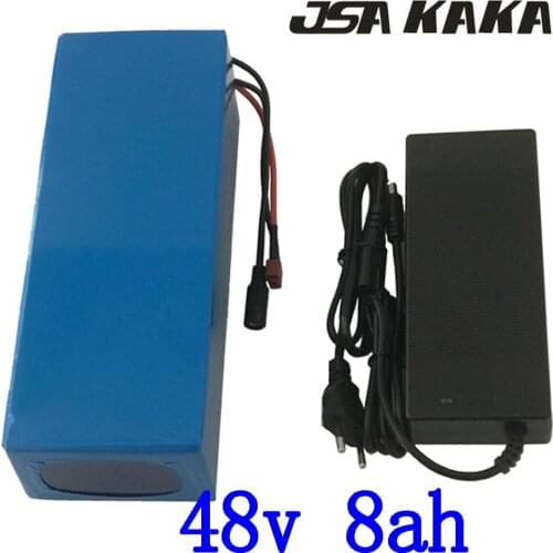 48V ebike battery 48V 4Ah 6Ah 8Ah 10Ah 12Ah Electric Bike Lithium Battery for 48V 350W 500W 750W Motor with 20A BMS +2A Charger