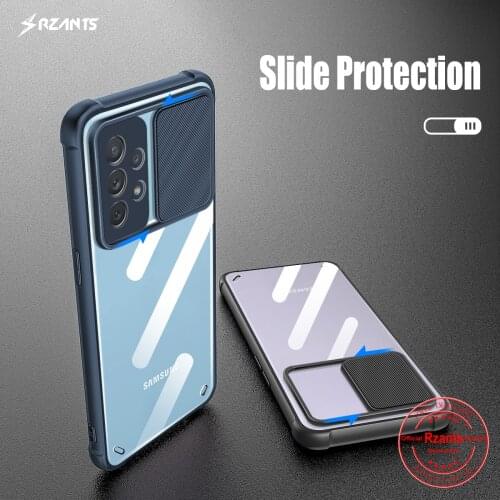 Rzants For Samsung Galaxy A72 A52 Galaxy A32 4G Soft Case [Lens Protection] AirBag Four Conor Thin Slim Clear Cover Casing
