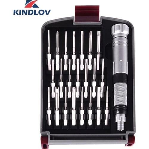 KINDLOV Screwdriver Set Torx Hex Phillips Destornillador Bit Kit Precision Multitools 22 In 1 Magnetic Screw Driver Hand Tools