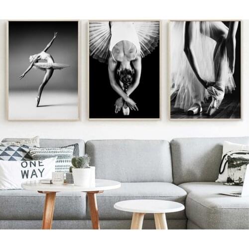 Wall Art HD Prints Home Decor Ballet Girl Poster Pictures Canvas Dance Beautiful Cool Paintings For Living Room No Frame Artwork