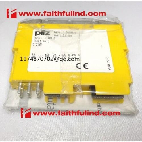 Pilz 312401 PSSU E S 4DI-D 100% new and original
