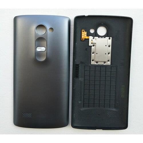 For LG Leon H320 H324 H340 Plastic Rear Housing Battery Cover Case Back Dark Blue/Gold/Gray In Stock