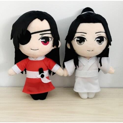 Anime Heaven Officials Blessing Plush Toy Tian Guan Ci Fu Xie Lian Hua Cheng Doll 23cm Cute Soft Stuffed Pillow Fans Gift