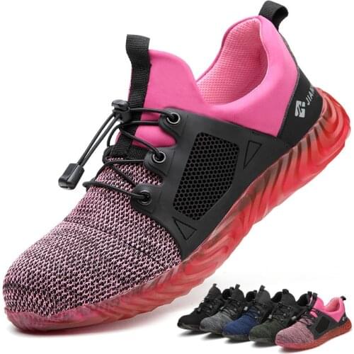 Direct Delivery Indestructible Ryder Shoes Men And Women Steel Toe Air Safety Boots Anti-Puncture Work Sneakers Breathable Shoes