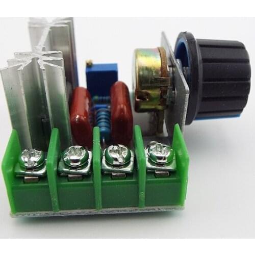 AC 220V 2000W SCR Voltage Regulator Dimming Dimmers Speed Controller Thermostat