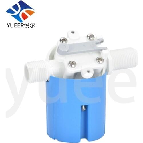 Yueer 1/2'' 3/4'' 1'' water tank water tower side inlet valve automatic water level control valve floating ball valve
