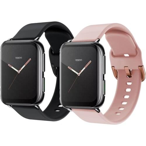 Silicone Strap for OPPO smart Watch 41/46mm Colorful Sport Band Bracelet for OPPO 41mm TPU Strap Soft Wrist Strap with 46mm