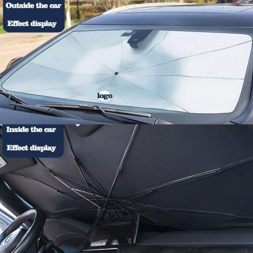 Car Sun Shade Protector Parasol Auto Front Window Sunshade Covers Car Sun Protector Interior Windshield Protection Accessories