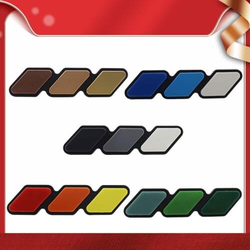 3D Tri-color 3 Grille for Tacoma 4Runner Tundra Rav4 Highlander Tri-color 3 Front Grille car Nameplate grille grill Emblem Badge