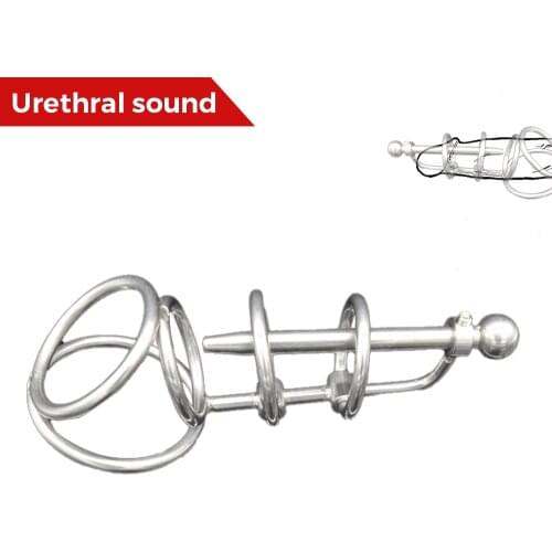 BDSM Urethral Sound Smooth Horse Eye Stimulation Catheter Urethral Plug Male Sounding Dilator Penis Ring Gay Sex Toys for Men