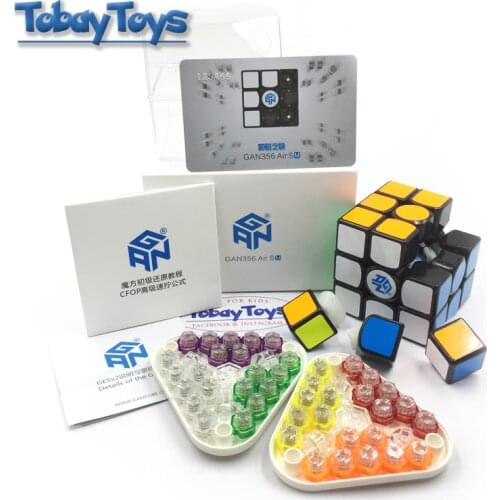 Magic Cube Gan 356Air SM Speed Creative Competition Rubis With Gan Magnetic Classic 3x3 Cube Toys 356 Air SM Cubo De Rabie Cube