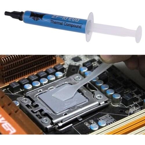 ZF-10 Thermal Compound Conductive 10.8W/M k Grease Paste Silicone Plaster Heat Sink for CPU GPU Chipset Notebook Cooling Coolers